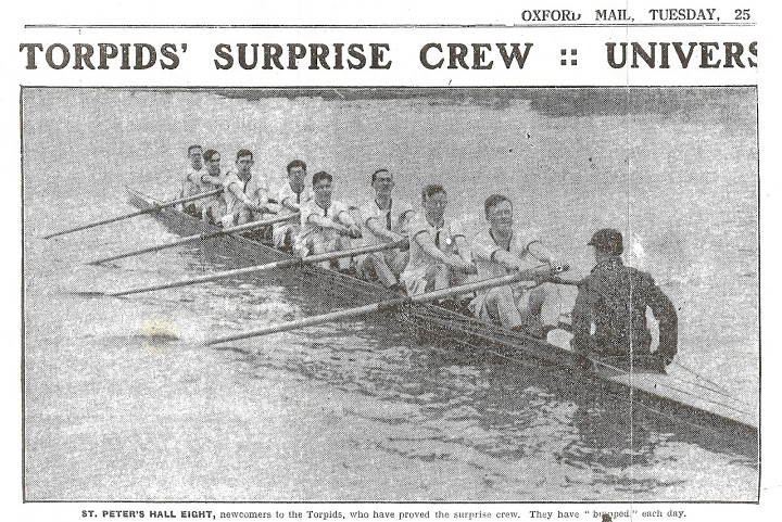 1930 The Times Torpids article