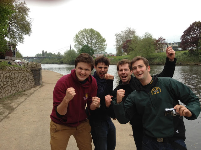 Mens 4 win Worcester Spring Regatta Final
